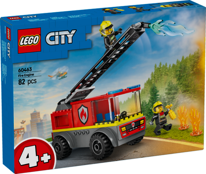 CAMION DE POMPIER AVEC ÉCHELLE - CITY FIRE 60463 - LEGO