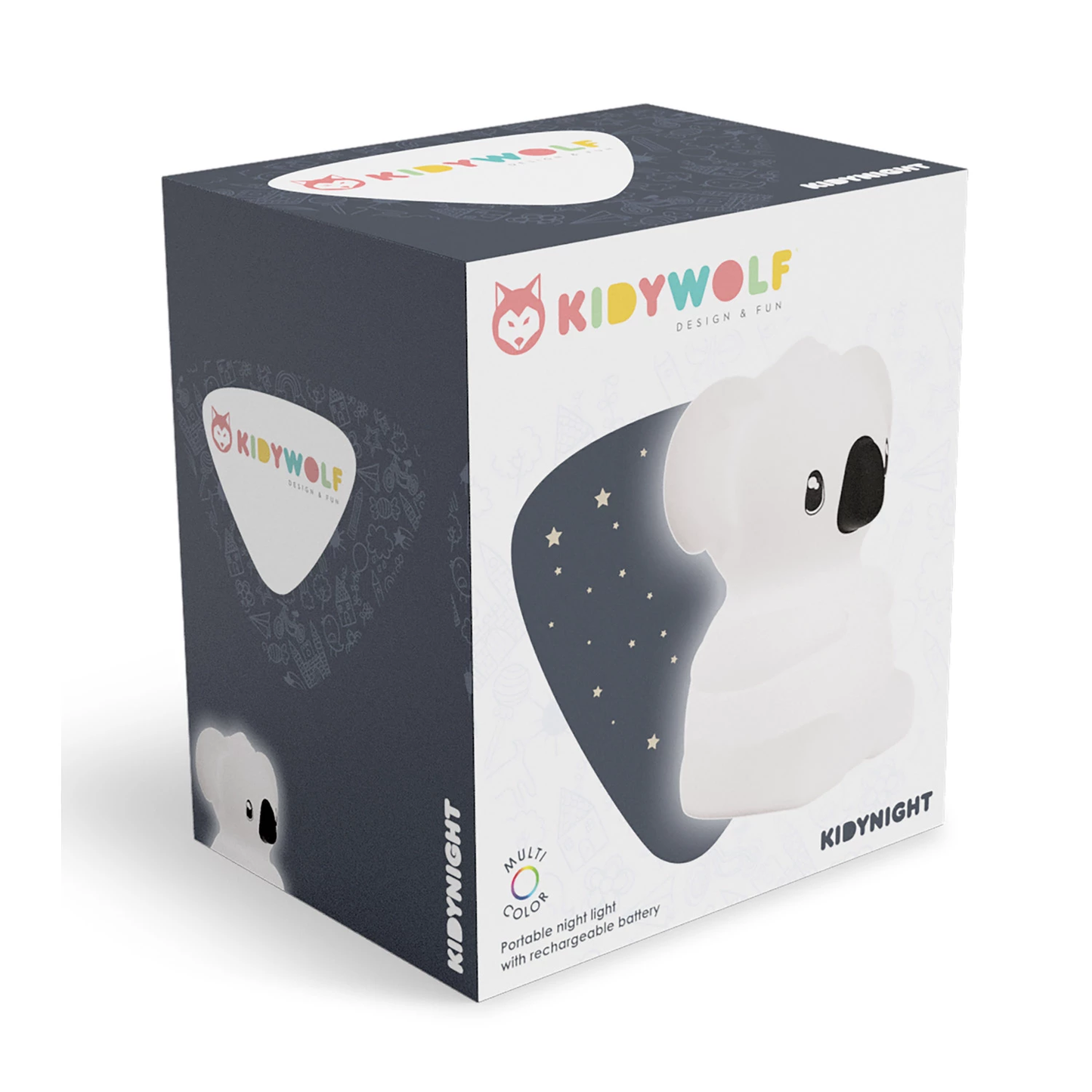 KOALA NACHTLICHT FARBWECHSEL 15CM - KIDYWOLF