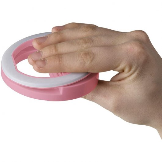 UNIVERSAL SELFIE BLITZLICHT PROFESSIONAL PINK - CELLY