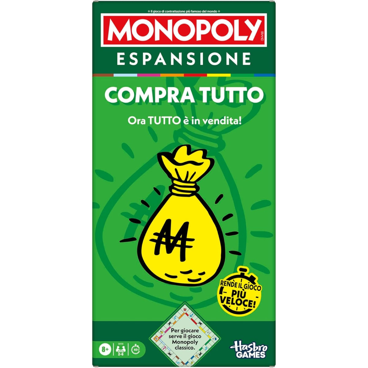 MONOPOLY ERWEITERUNG - ALLES KAUFEN - HASBRO
