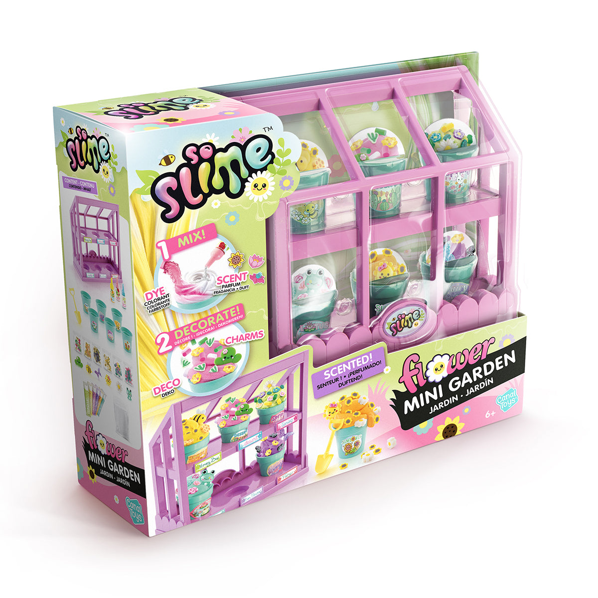 SLIME FLOWER MINI GARDEN - CANAL TOYS