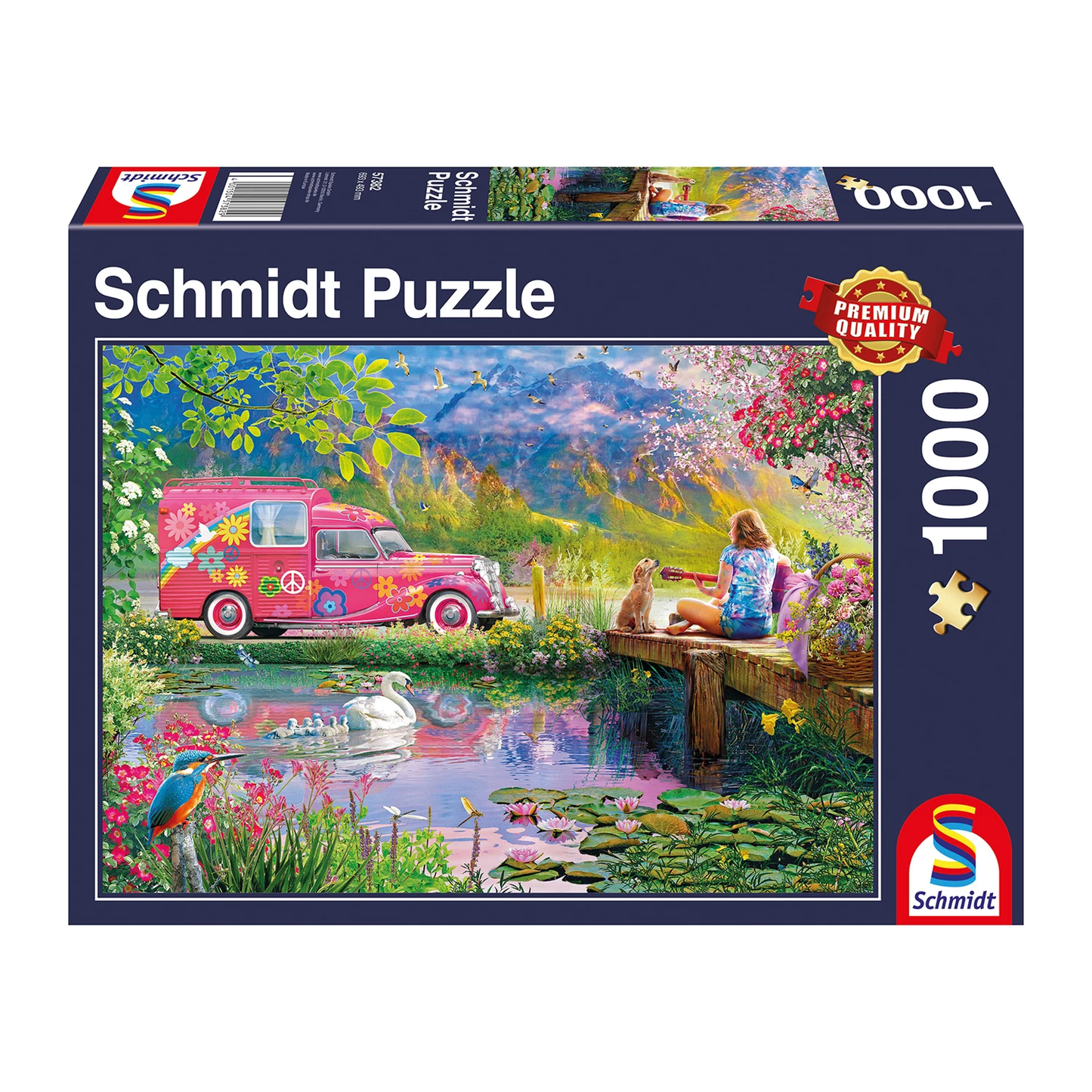 PUZZLE FRIEDEN AUF ERDEN 1000 TEILE - SCHMIDT
