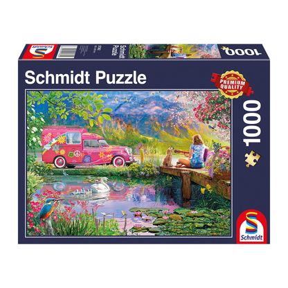 PUZZLE FRIEDEN AUF ERDEN 1000 TEILE - SCHMIDT