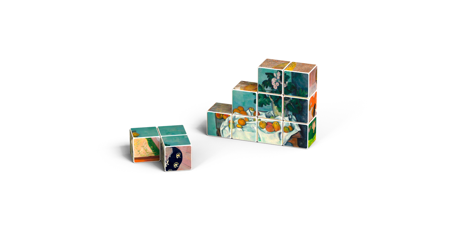 003 SÉLECTION DE CHEFS-D'ŒUVRE CUBE ART 12 - GEOMAGWORLD