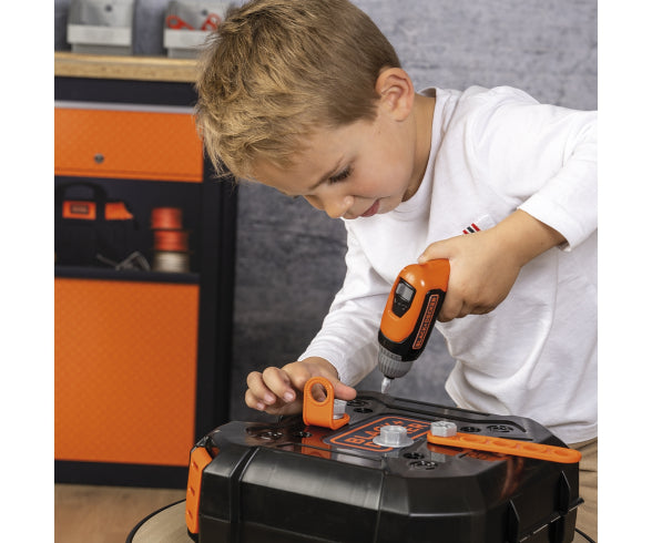 🟡 BLACK AND DECKER AKKUSCHRAUBER - SMOBY -BESTSELLER