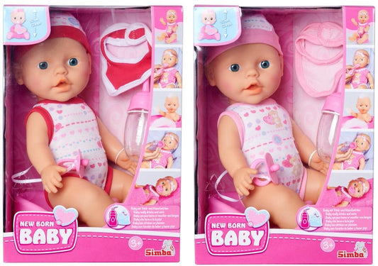 PUPPE MIT ESSENS-SET FÜR BABYS - NEU BABY BORN