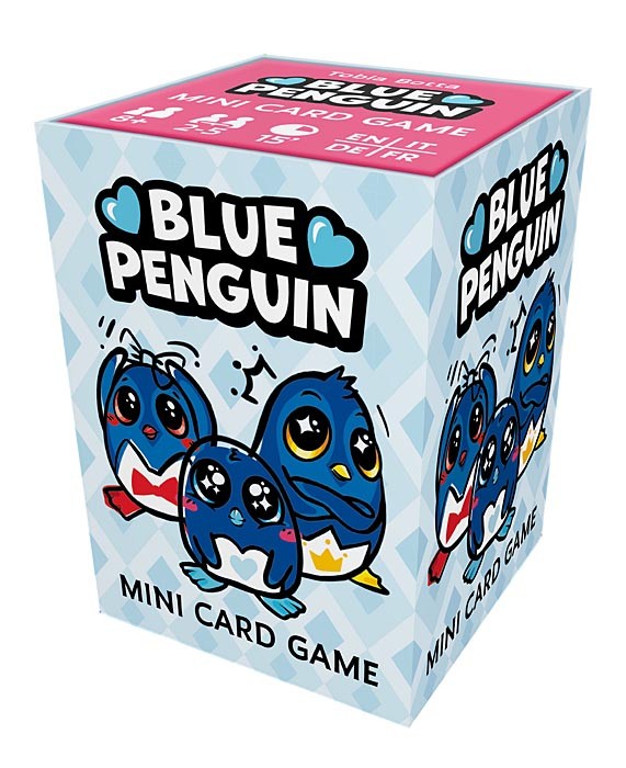 BLUE PENGUIN MINI CARD GAME - NAIVINA