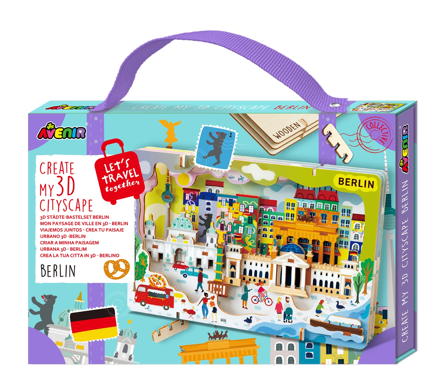 3D-BASTELSET BERLIN – AVENIR