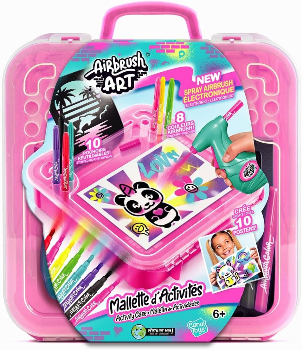 AIR BRUSH ART - KOFFER - CANAL TOYS