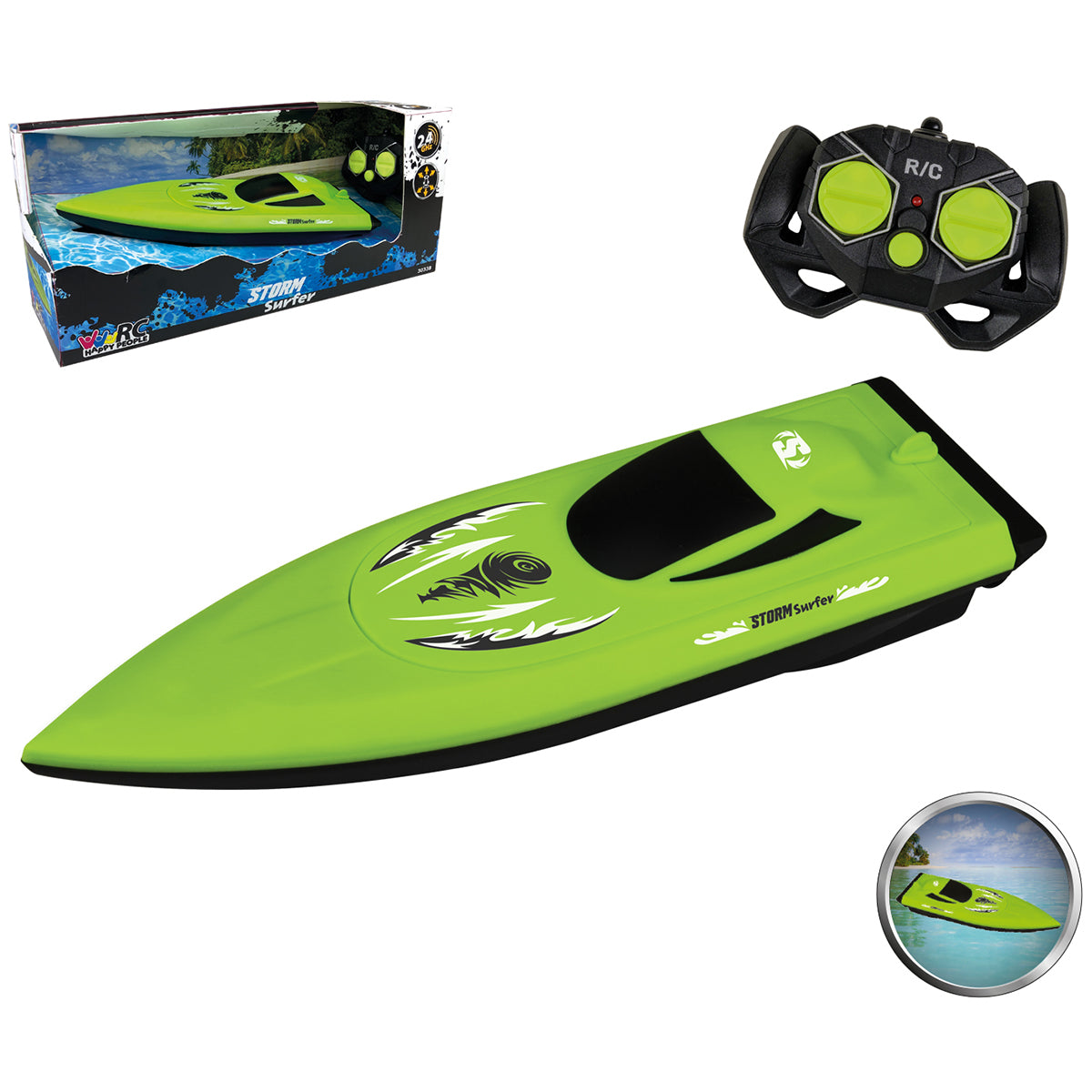 RC BOOT STORM SURFET 2.4GHz – FERNGELENKTES BOOT