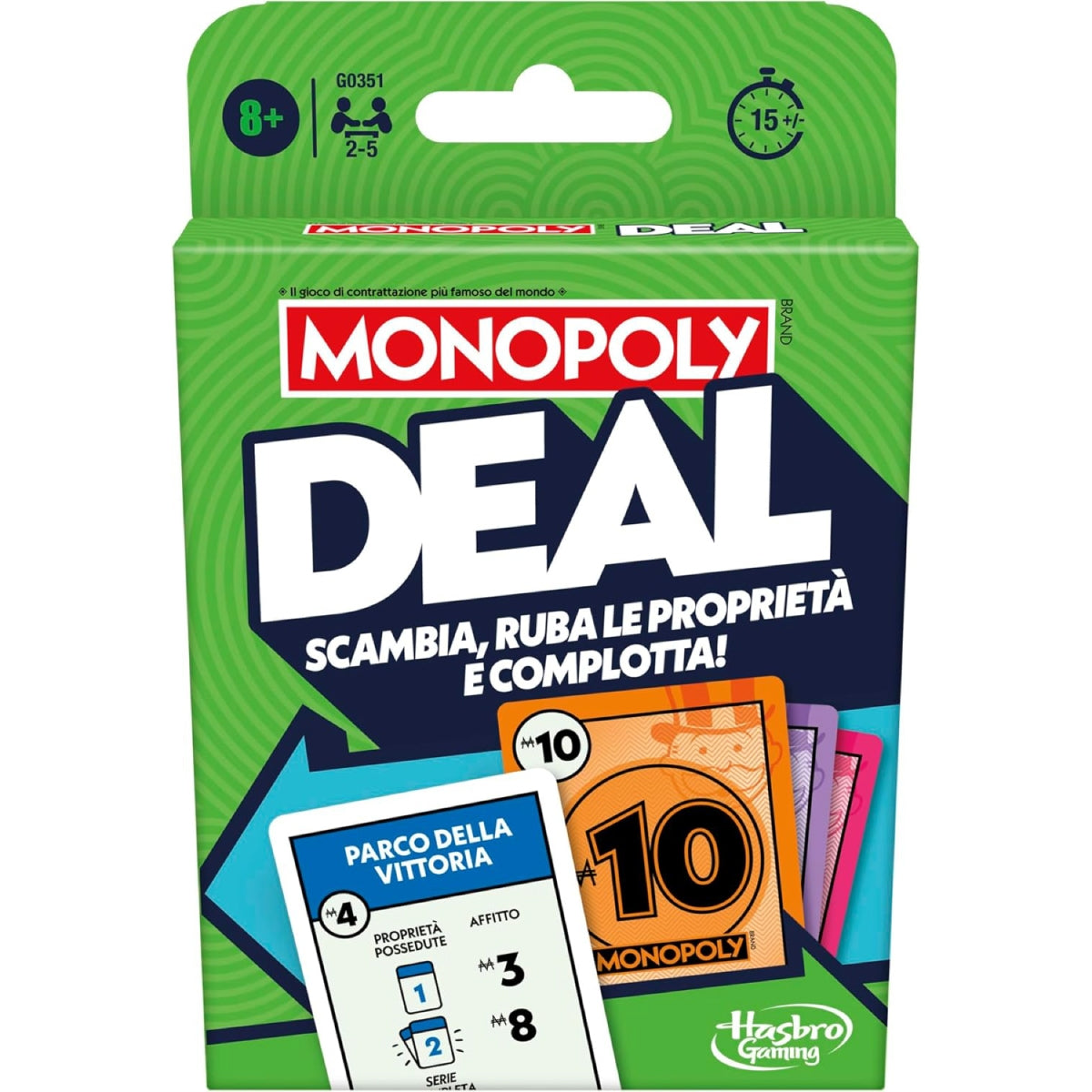 MONOPOLY DEAL - HASBRO - DE