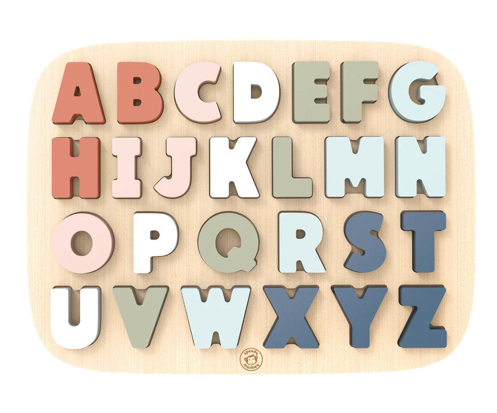 BUCHSTABEN-PUZZLE - SPEEDY MONKEY