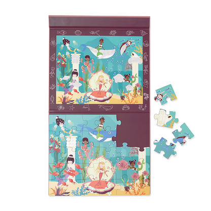 Magnetisches Sirenen-Entdeckungs-Puzzle - Rubbeln