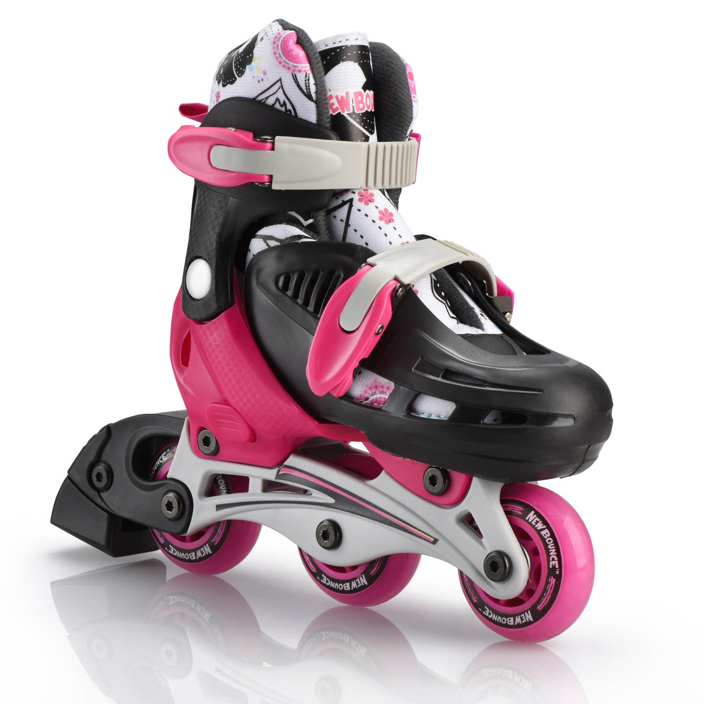 ROLLERSKATES PINK 26/30 - NEW BOUNCE
