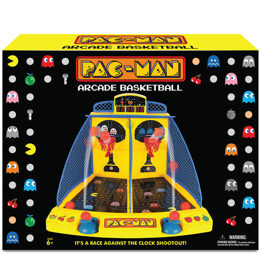 PAC-MAN ELEKTRONISCHES BASKETBALL-SPIEL – MINI-TISCH-ARCADE