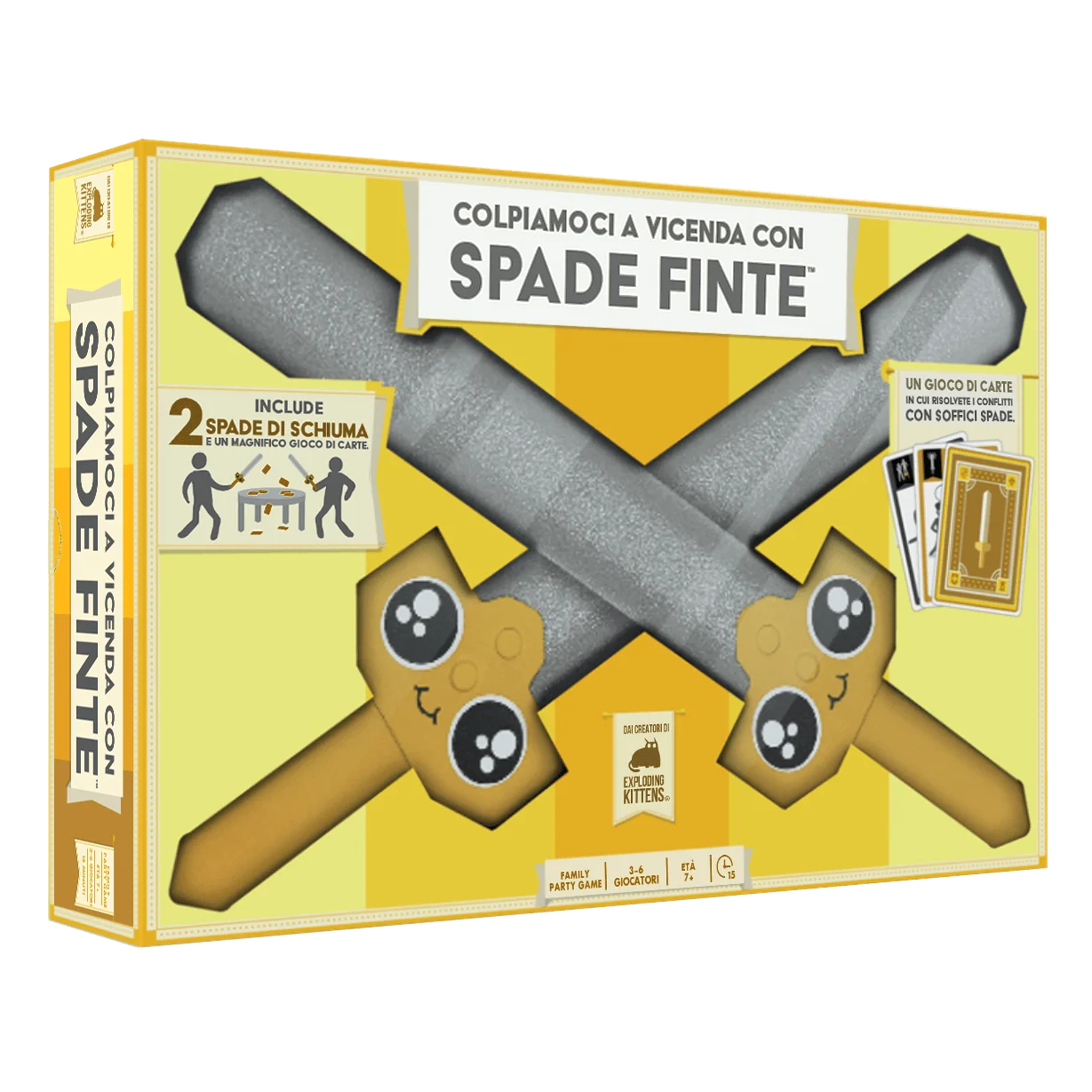 SCHLAGT EUCH GEGENSEITIG MIT SCHWERTERN - ASMODEE - DE