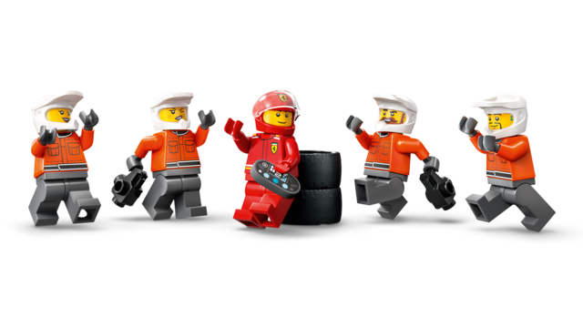 PIT STOP AVEC MÉCANICIENS - CITY F1 60443 - LEGO