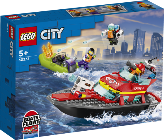 BATEAU DE SECOURS DES POMPIERS - CITY FIRE 60373 - LEGO