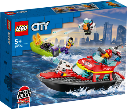 BATEAU DE SECOURS DES POMPIERS - CITY FIRE 60373 - LEGO