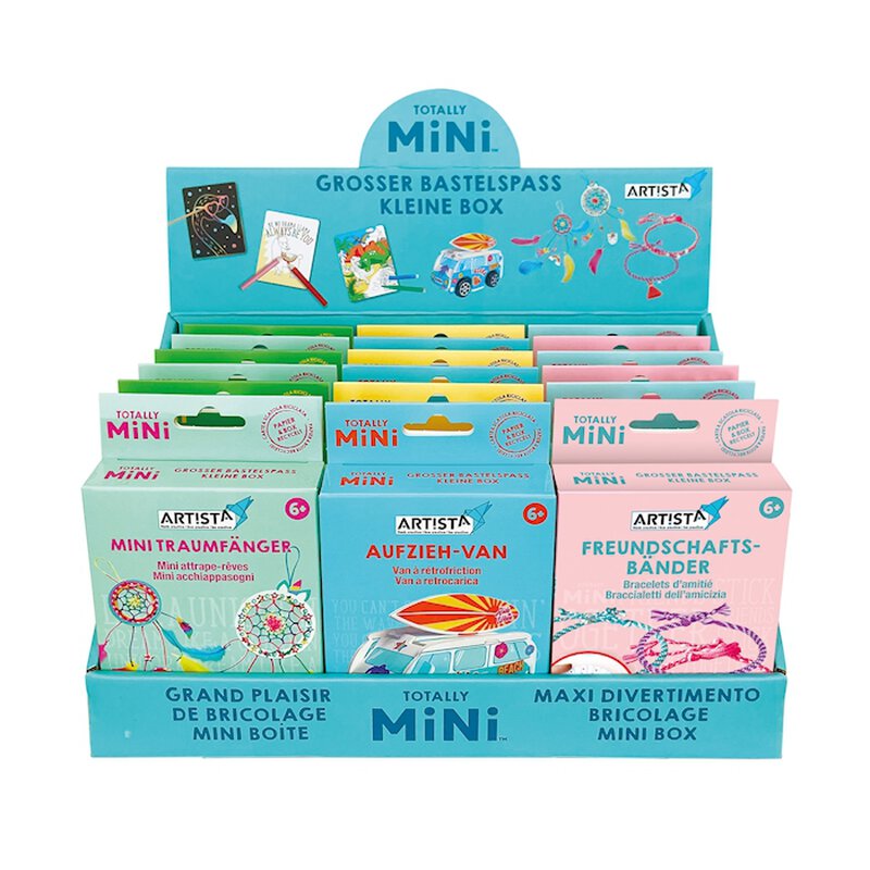 MINI KREATIV-SETS – SORTIERT – KÜNSTLER