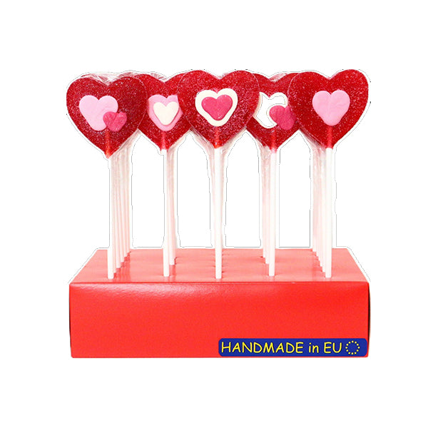LOLLIPOP SAURE HERZ SUGARDECO
