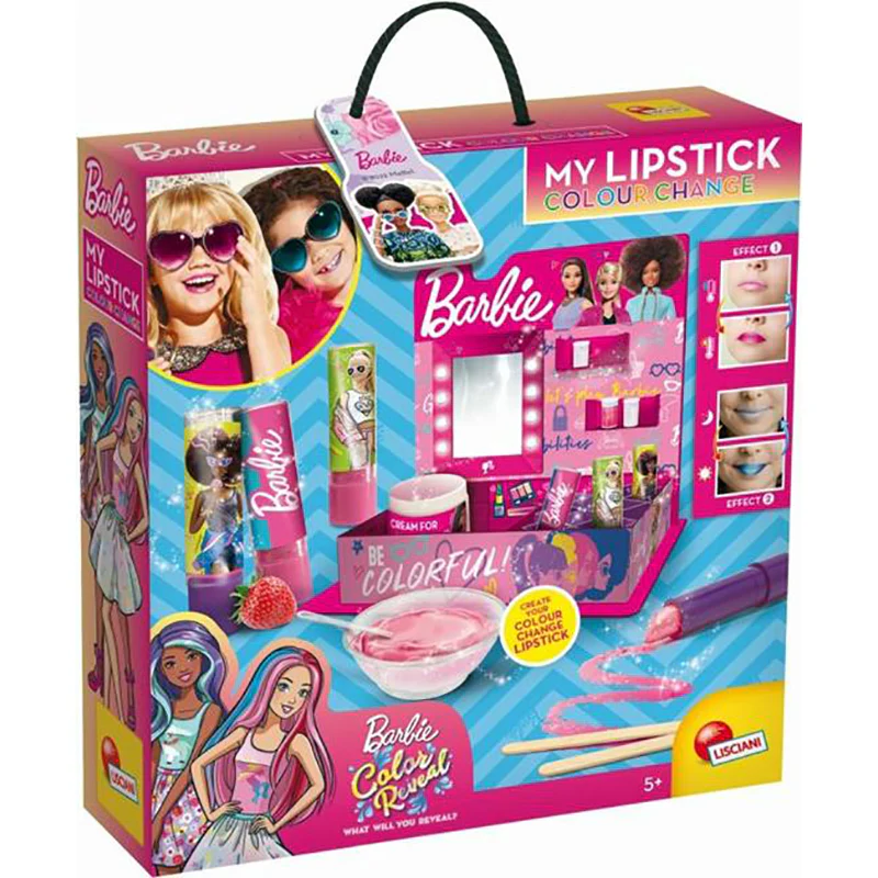 MON ROUGE À LÈVRES COULEUR CHANGEANTE DE BARBIE - LISCIANI