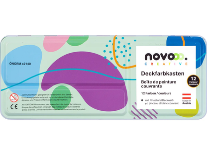 BOX ACQUERELLI DA 12 COLORI - NOVOOO