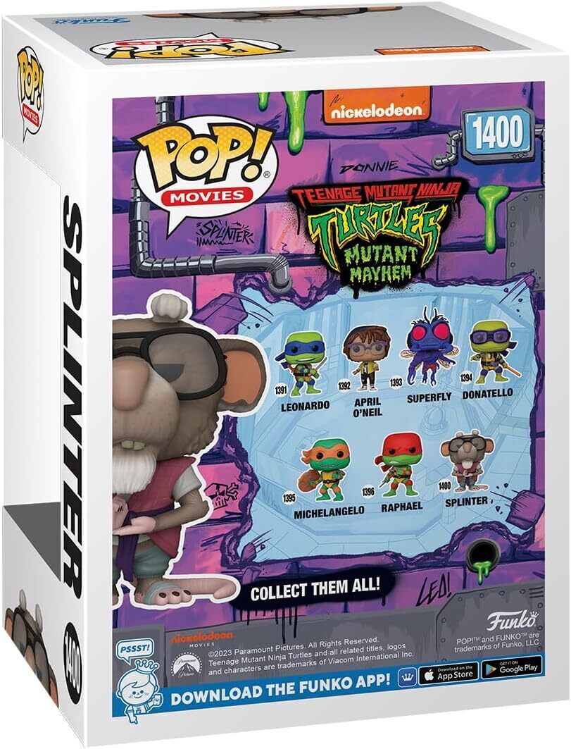 NINJA TURTLES SPLINTER - FUNKO POP!