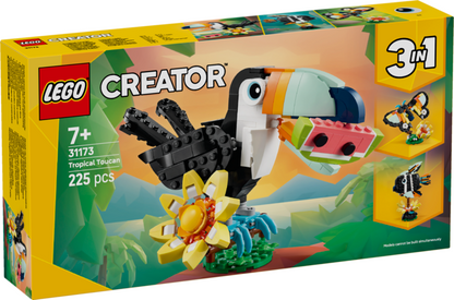 ANIMAUX SAUVAGES TOUCAN TROPICAL - CREATOR 31173 - LEGO