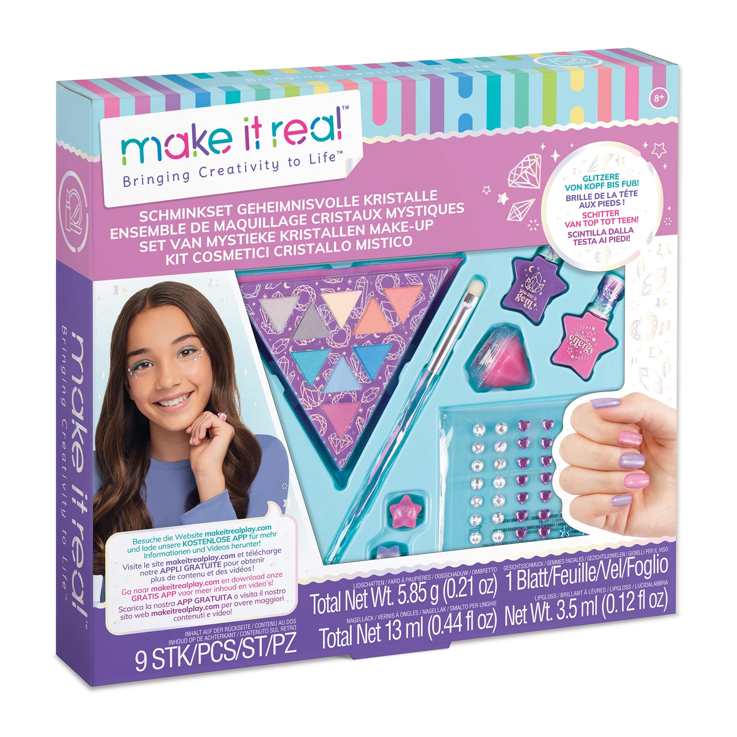 ENSEMBLE DE BEAUTÉ CRISTAUX MYSTÉRIEUX - MAKE IT REAL