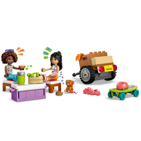 VOYAGE EN VOITURE AVEC LE CHIOT - FRIENDS 42659 - LEGO