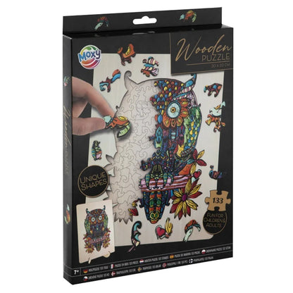 HOLZPUZZLE EULE – 133 TEILE
