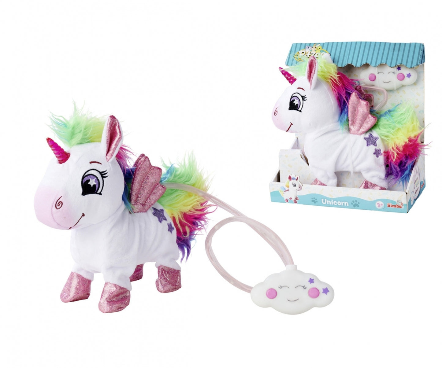 PETZOO REGENBOGEN-EINHORN - SIMBA TOYS