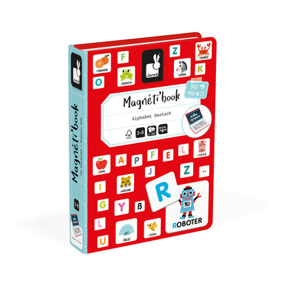 MAGNETBUCH DEUTSCHES ALPHABET - DE - JANOD