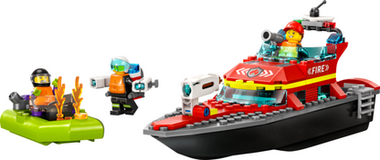 BATEAU DE SECOURS DES POMPIERS - CITY FIRE 60373 - LEGO