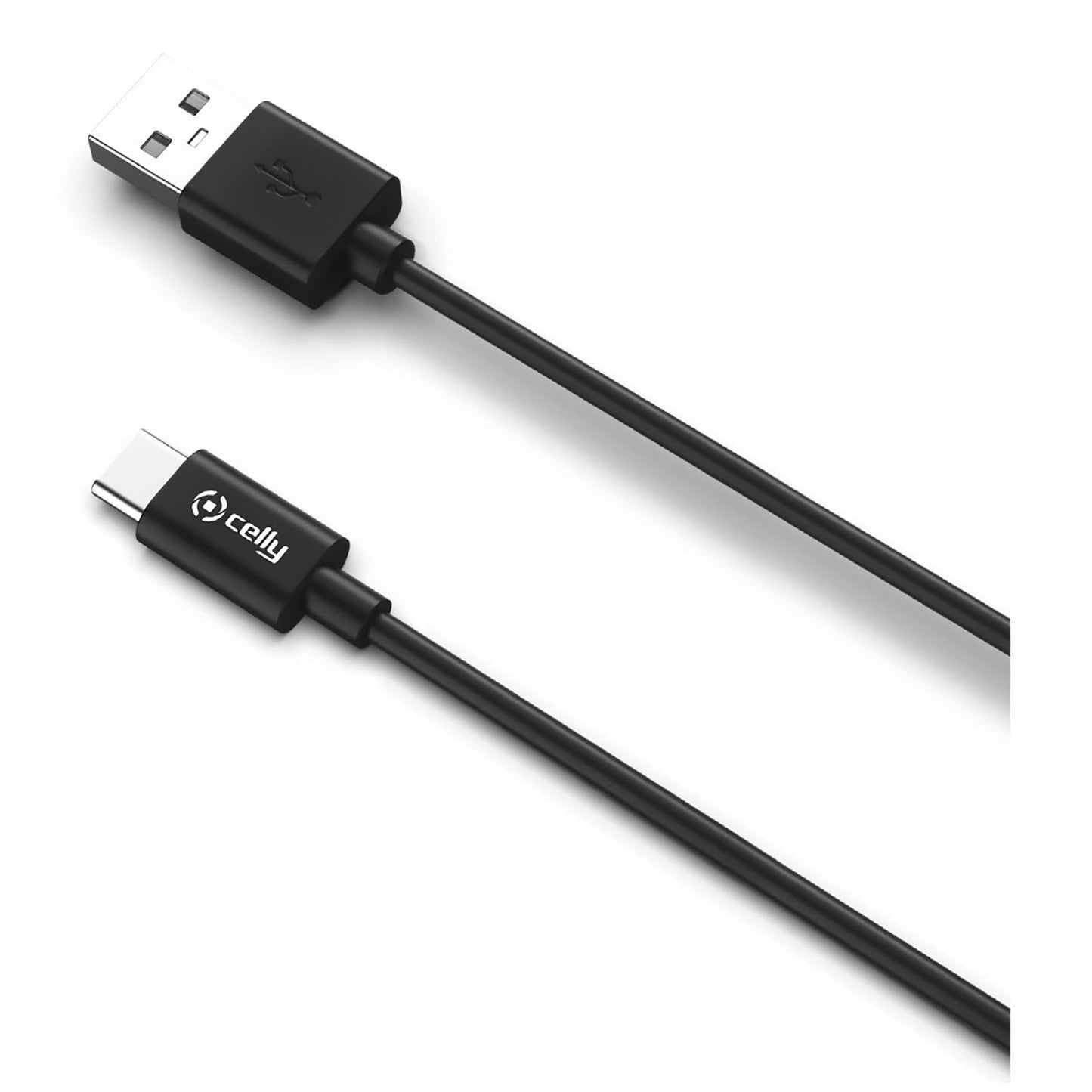 CABLE USB/ USB-C BLACK - CELLY