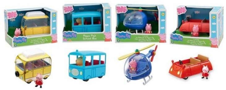 VÉHICULES ASSORTIS PEPPA PIG