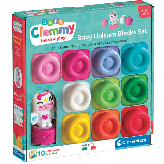 CLEMMY EINHORN-BAUSTEINE - CLEMENTONI