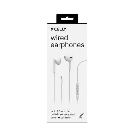 HEADSET STEREO ULTRA LIGHT DROP JACK WHITE - CELLY