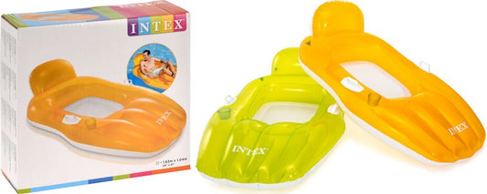 LETTINO DA PISCINA 163X104CM COLORI ASSORTITI - INTEX