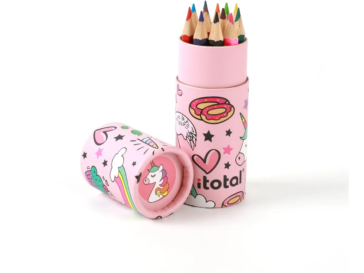 TUBO 12 MATITE COLORATE UNICORN - I-TOTAL