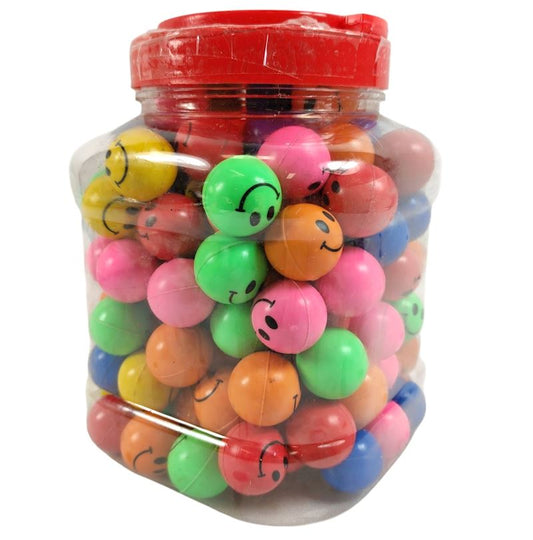GUMMIBALL SMILE 27MM SORT.