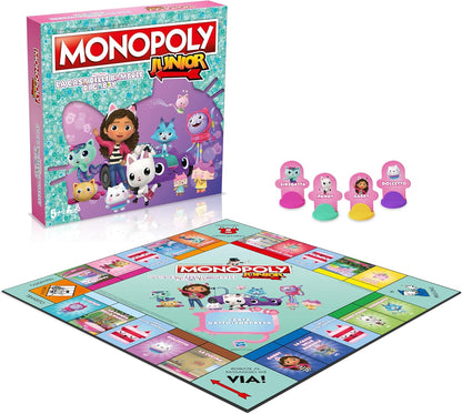 MONOPOLY JUNIOR GABBY'S DOLLHOUSE - HASBRO GAMING - ITA