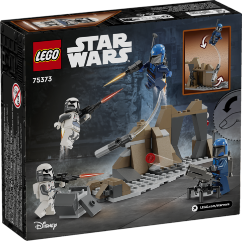 BATTLE PACK ATTAQUE SUR MANDALORE - STAR WARS 75373 - LEGO