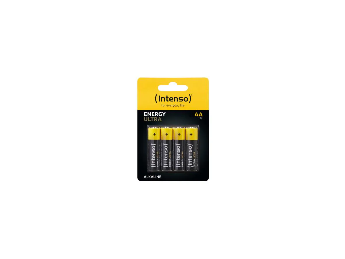 BATTERIE ALCALINE AA PACK DA 4 - INTENSO