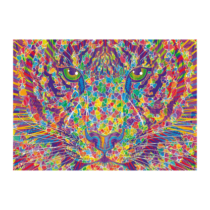 PUZZLE TIGRE AU CŒUR SAUVAGE 2000 PIÈCES - SCHMIDT