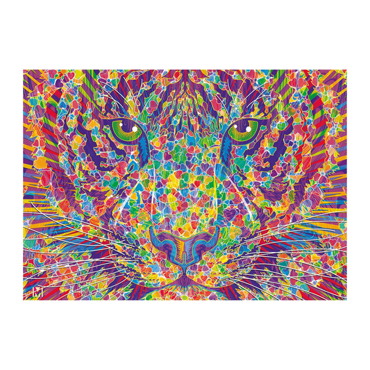 PUZZLE WILD HEART TIGER 2000 TEILE - SCHMIDT