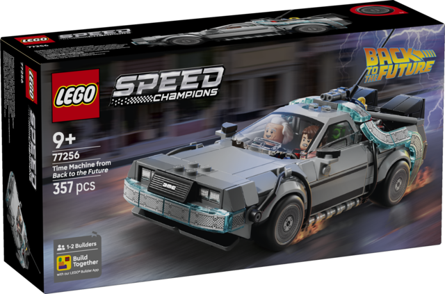 MACHINE À REMONTER LE TEMPS RETOUR VERS LE FUTUR - SPEED CHAMPIONS 77256 - LEGO