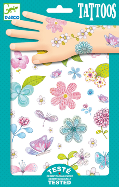 Tattoo Blumen - DJECO