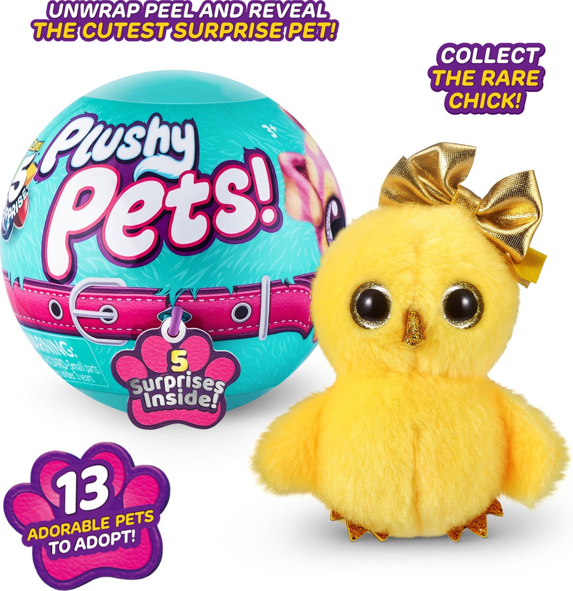 PLUSHY PETS SERIE 1 SORTIERTE - ZURU